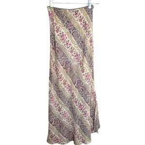 Vintage Angie Floral Paisley Print Skirt